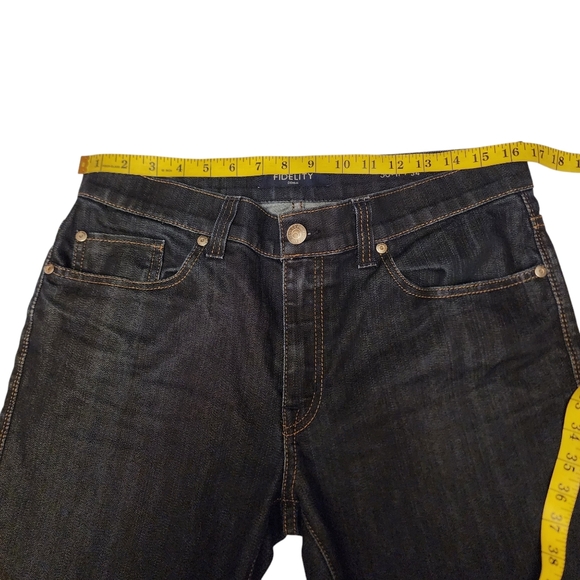 Fidelity Men's Relaxed Straight Leg Jeans 34 NWOT - Picture 10 of 15